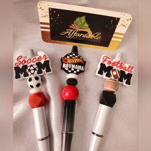 Sporty  Beaded Pens